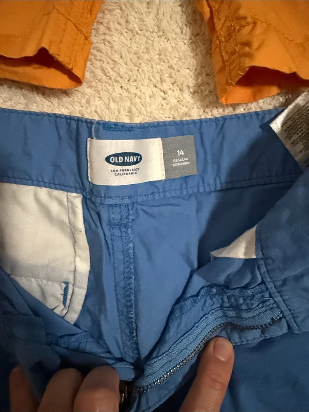 Old Navy Boys (size14) adjustable waistband longer length Shorts - 8 pack